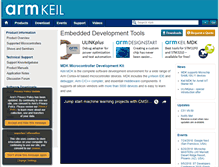 Tablet Screenshot of keil.com